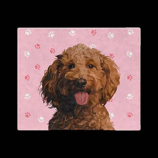 Custom Pet Art Blanket