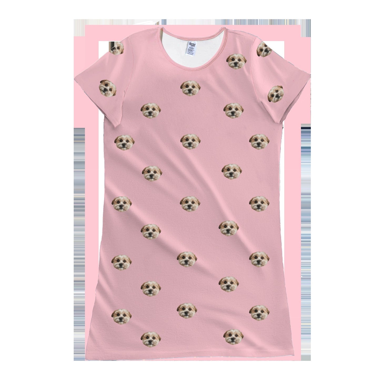 Adult Custom Pet Face Nightgowns