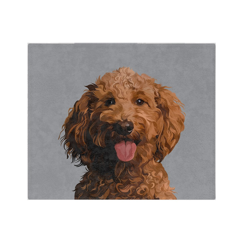 Custom Pet Art Blanket