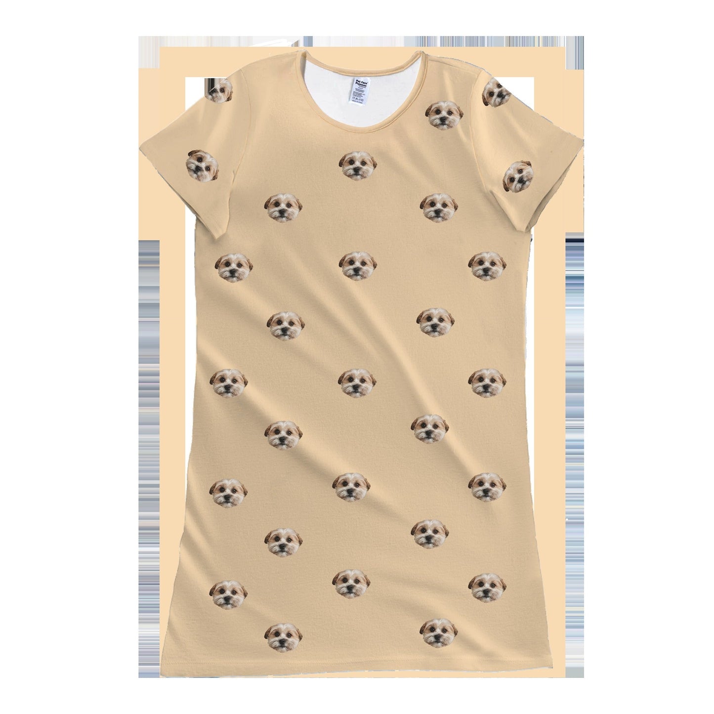 Kids Custom Pet Face Nightgowns