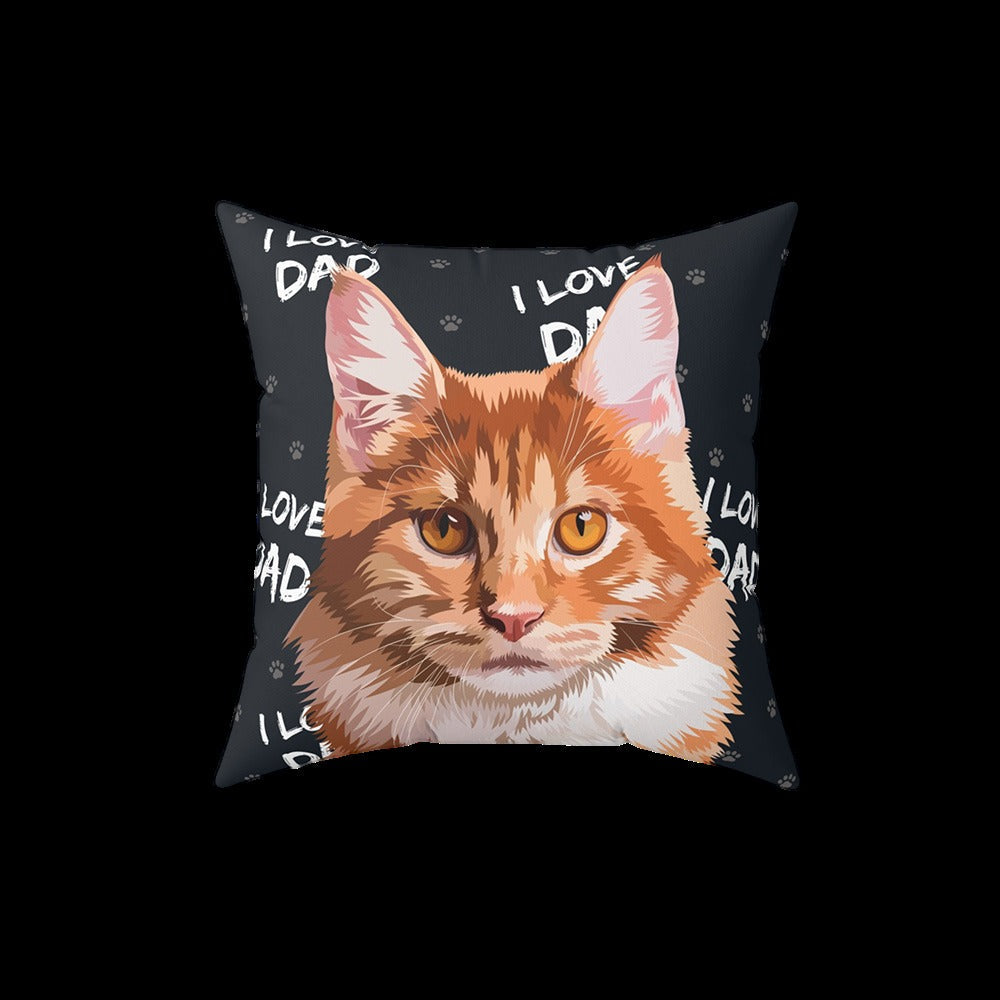 Customized Pet Art Pillow