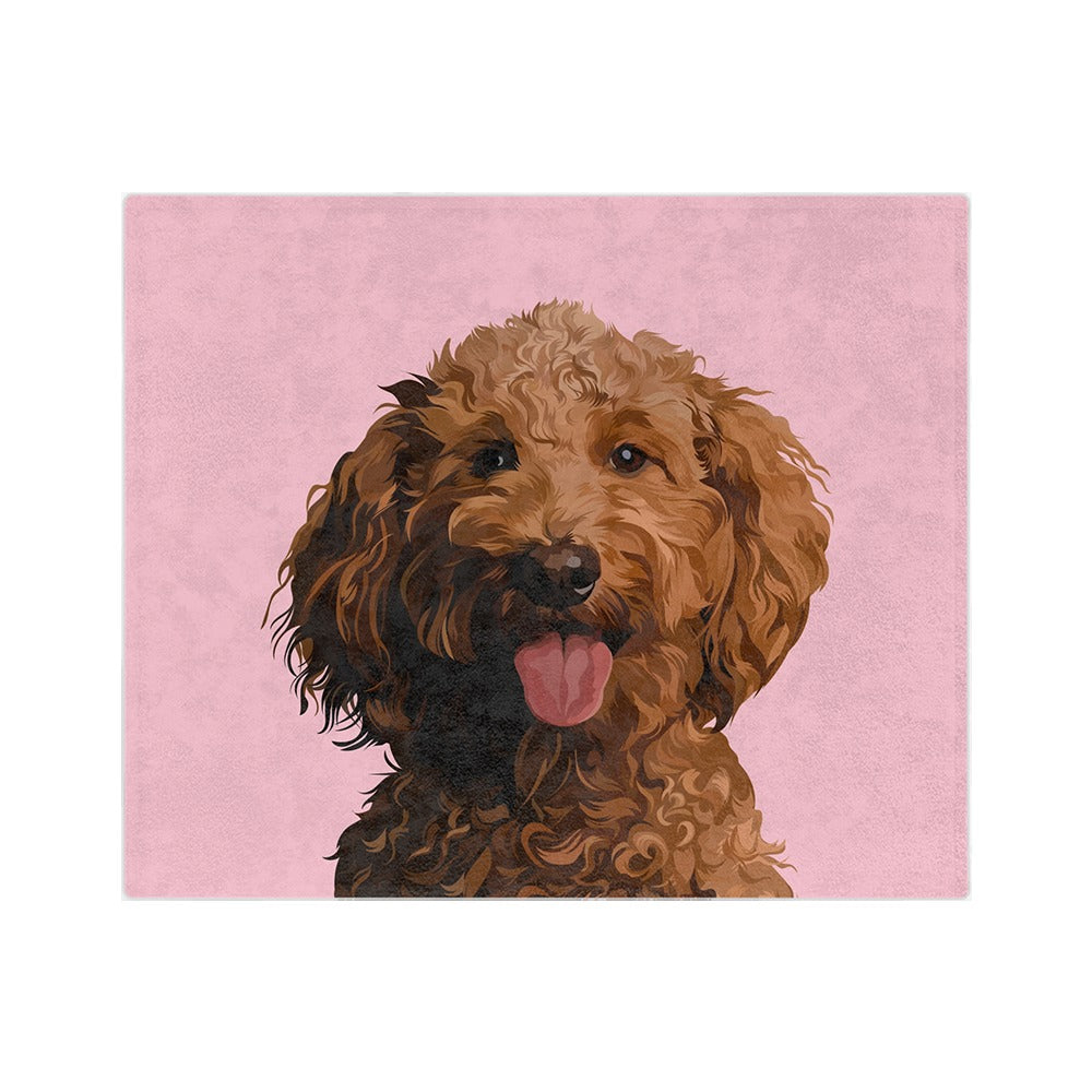 Custom Pet Art Blanket