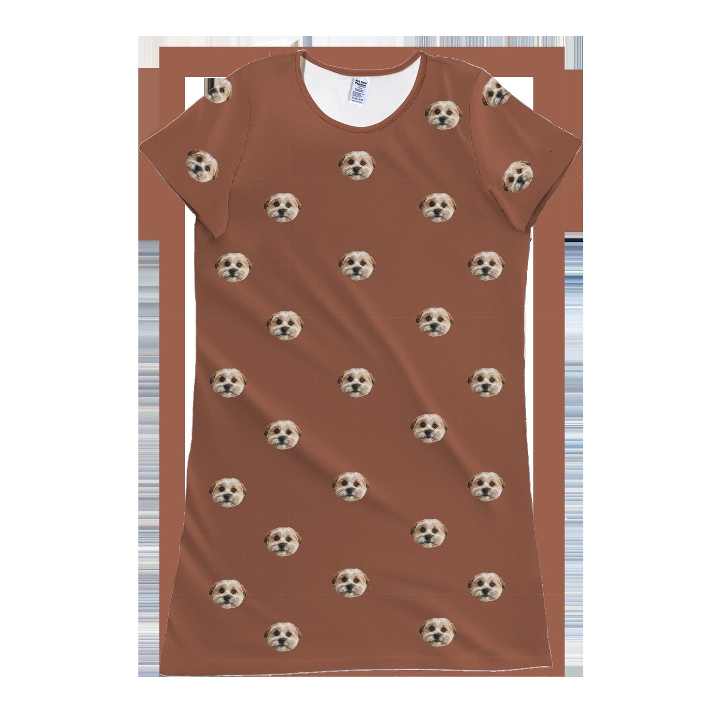 Adult Custom Pet Face Nightgowns