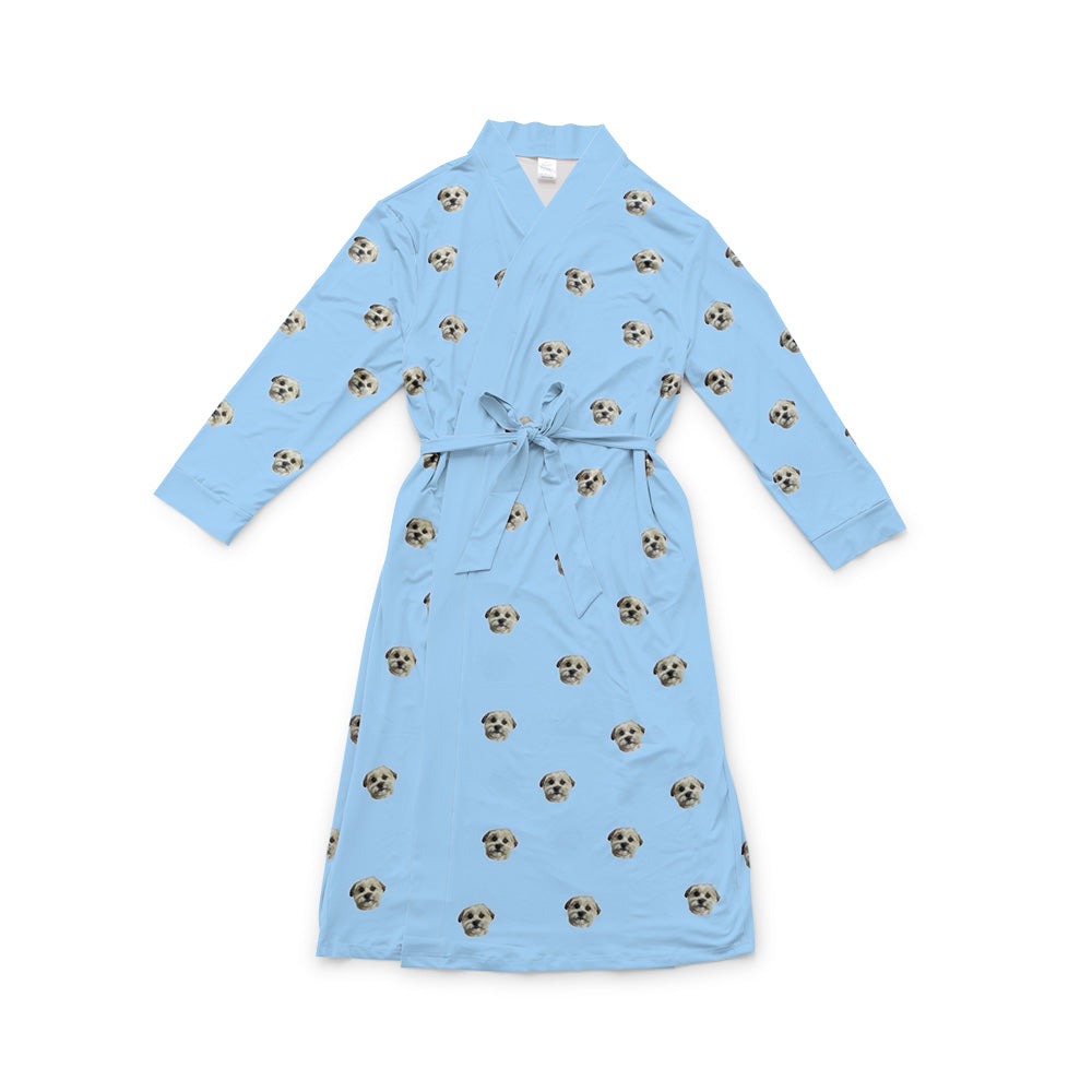 Adult Custom Pet Face Robes