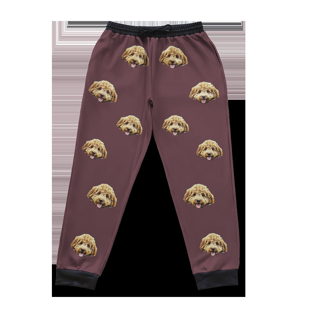 Custom Pet Face Sweatpants