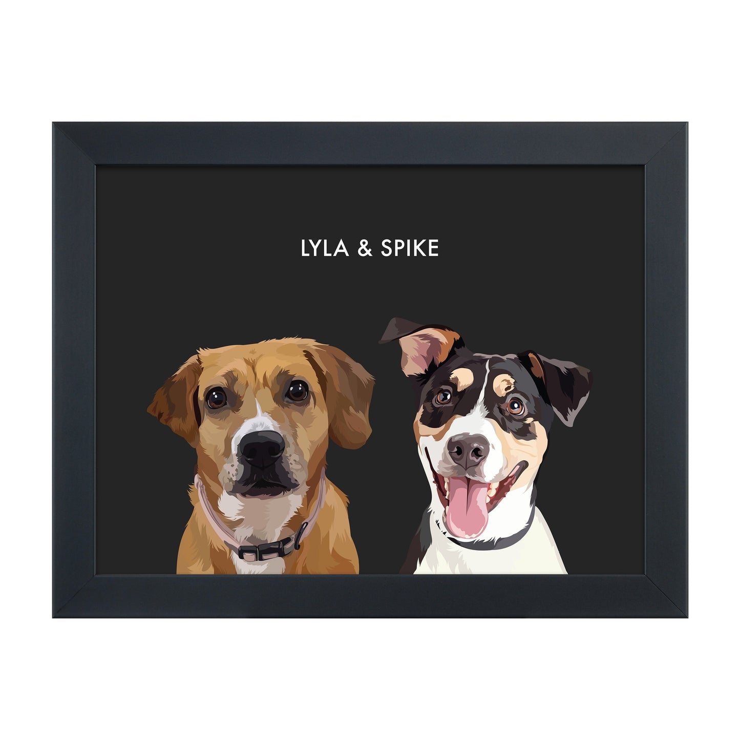 Custom Portrait for Two Pets