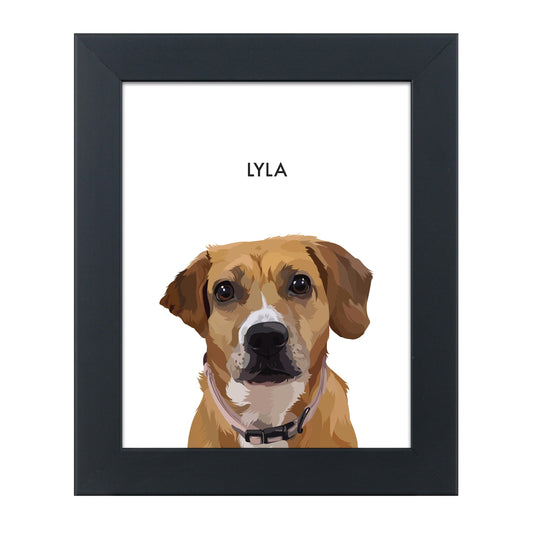 Custom Portrait for One Pet