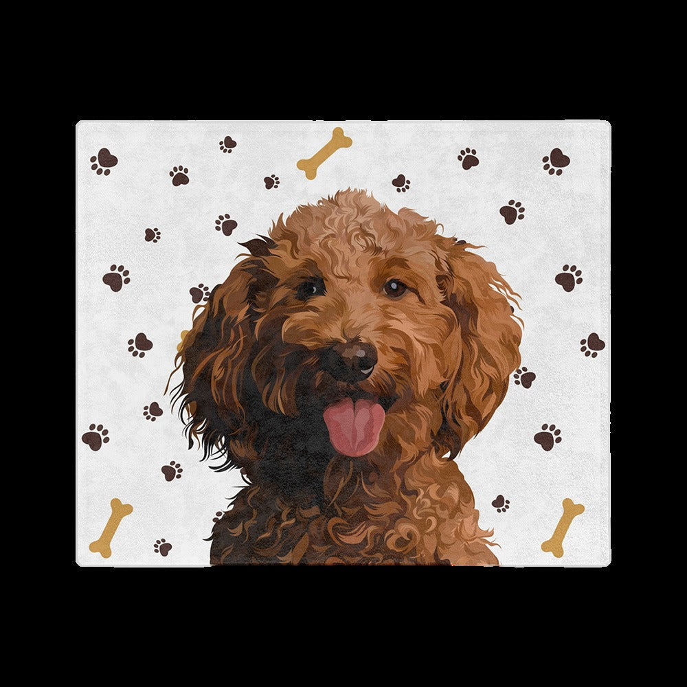 Custom Pet Art Blanket