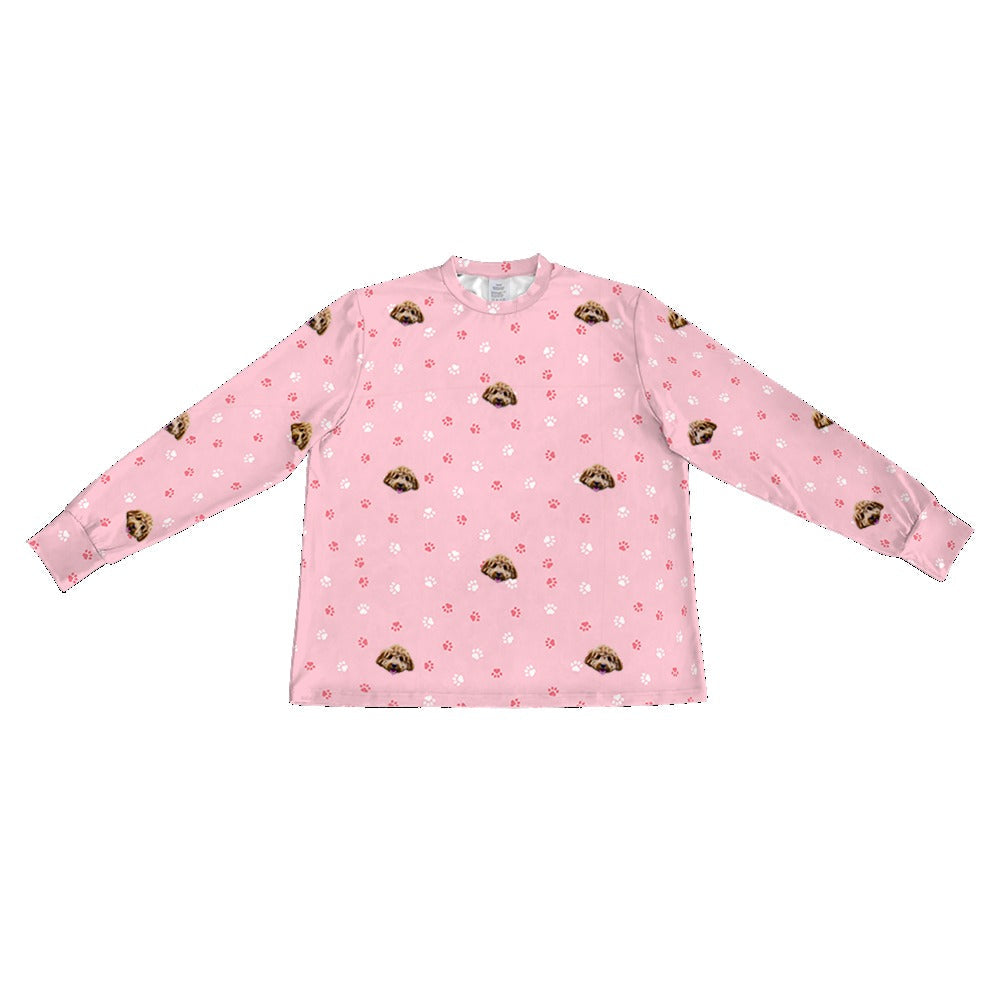 Adult Custom Pet Face Jogger Pajamas