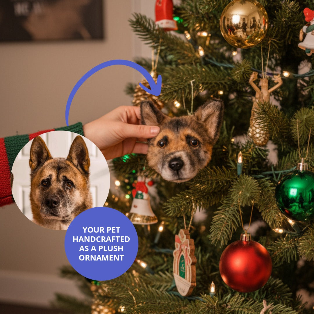 Custom Plush Pet Ornament