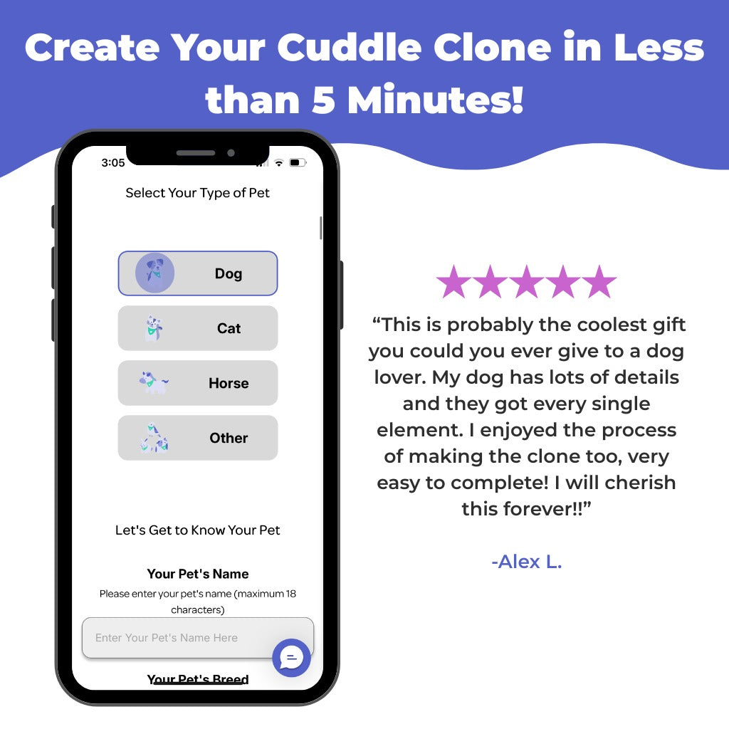 Original Plush Cuddle Clone