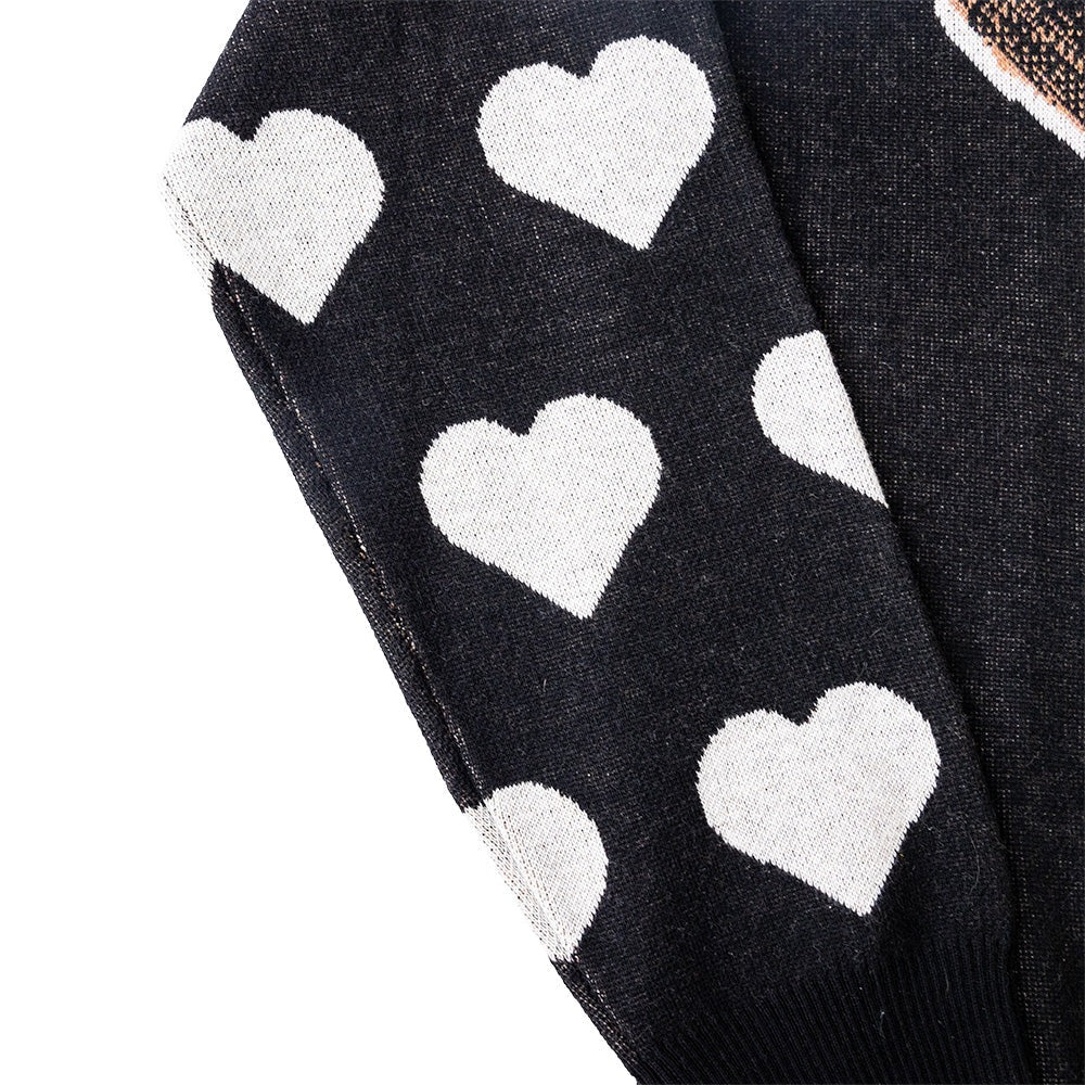 Heart Sleeve Custom Knit Pet Sweater