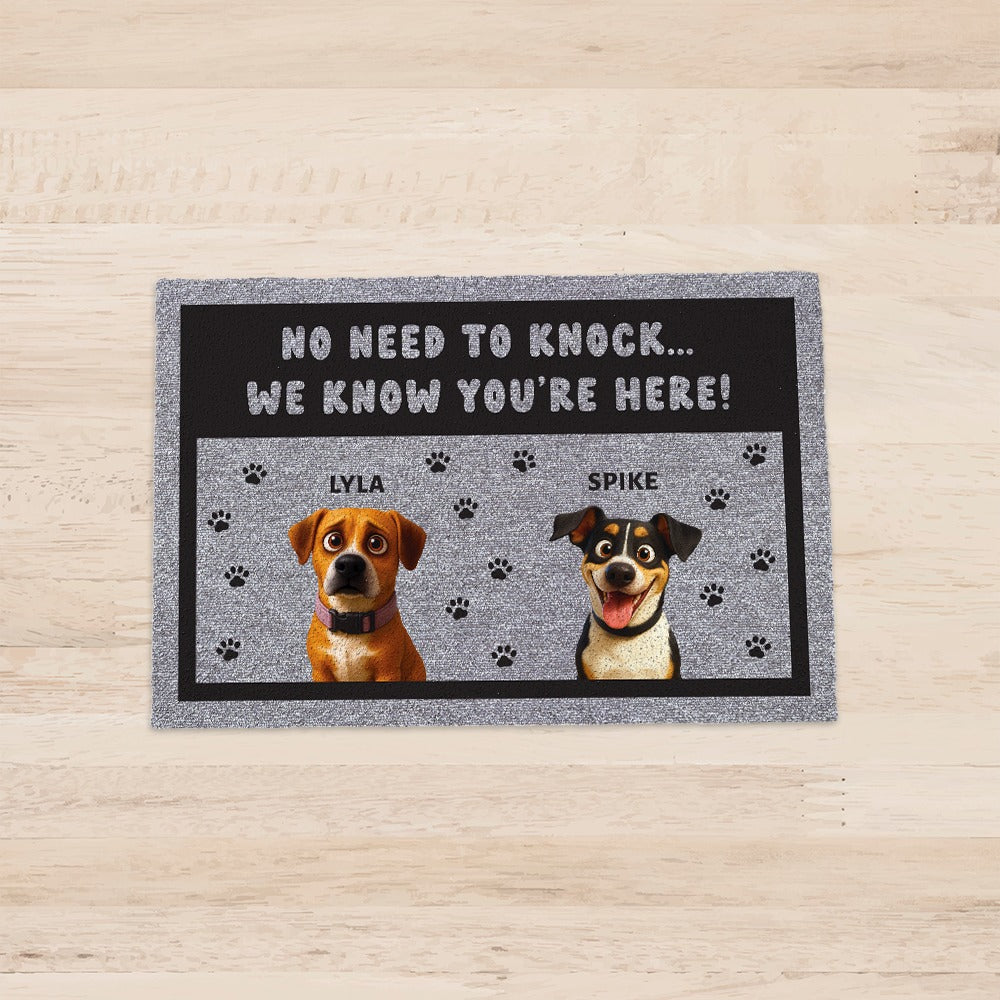 Custom Pet Face Doormat