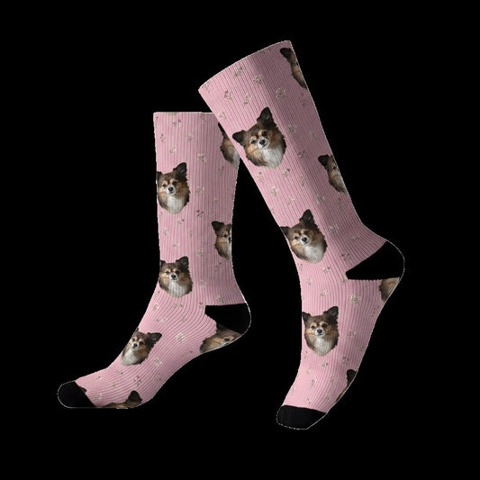Custom Illustrated Pet Socks