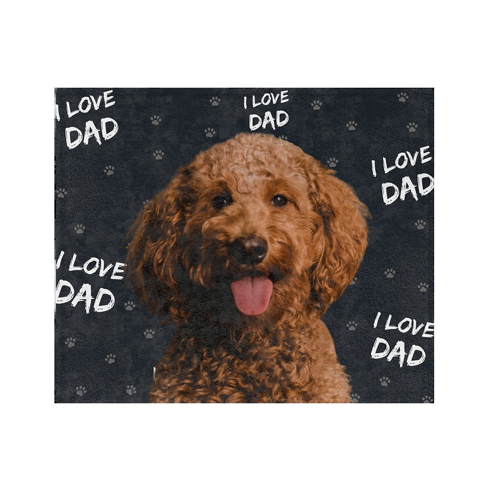 Customized Pet Art Blanket - 1 Pet