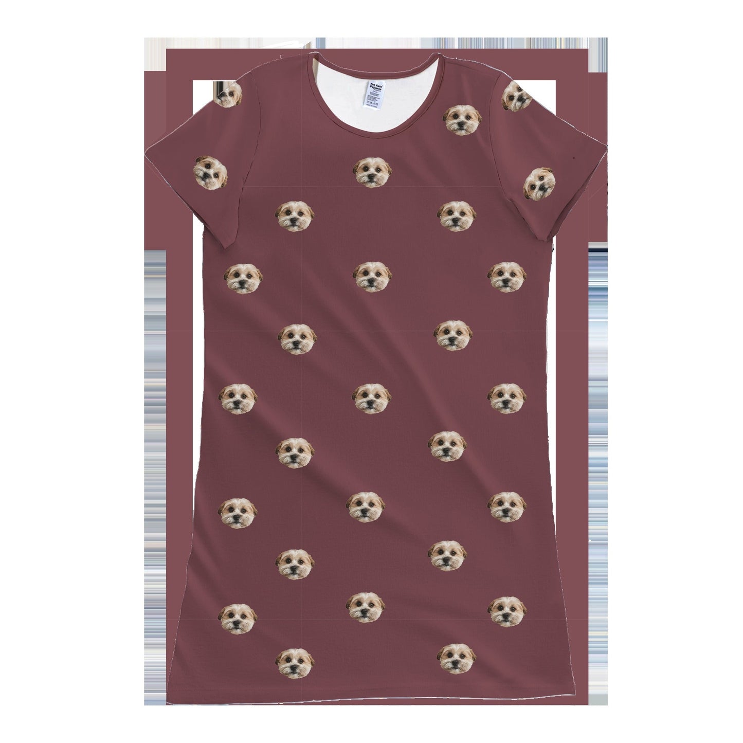 Adult Custom Pet Face Nightgowns