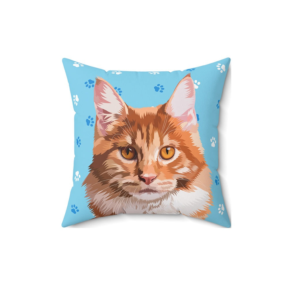 Customized Pet Art Pillow