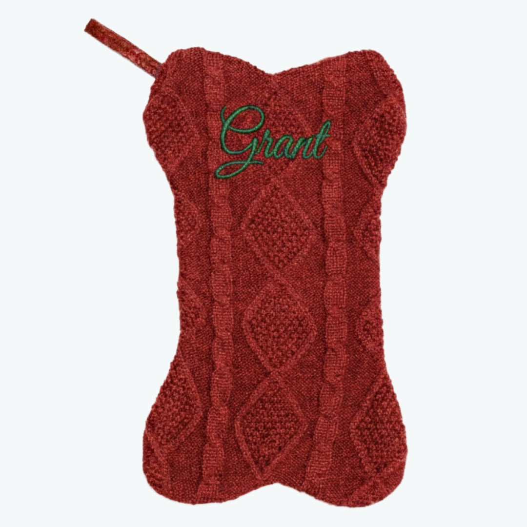 Embroidered Pet Stocking