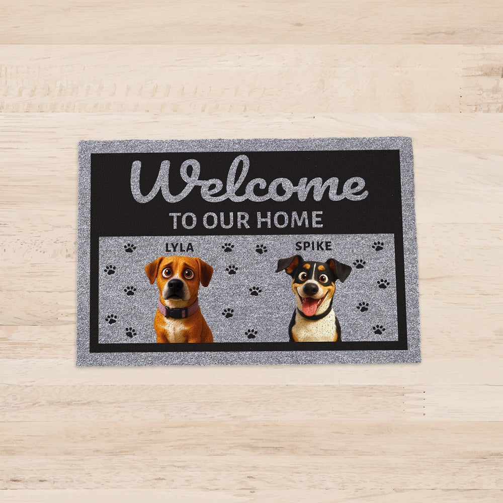 Custom Pet Face Doormat