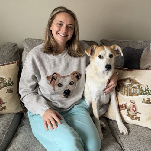 Custom Knit Pet Sweater