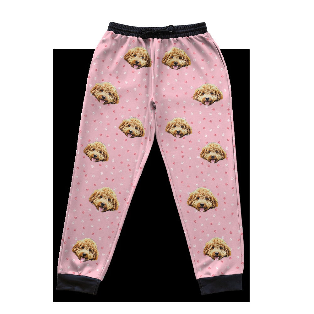 Custom Pet Face Sweatpants