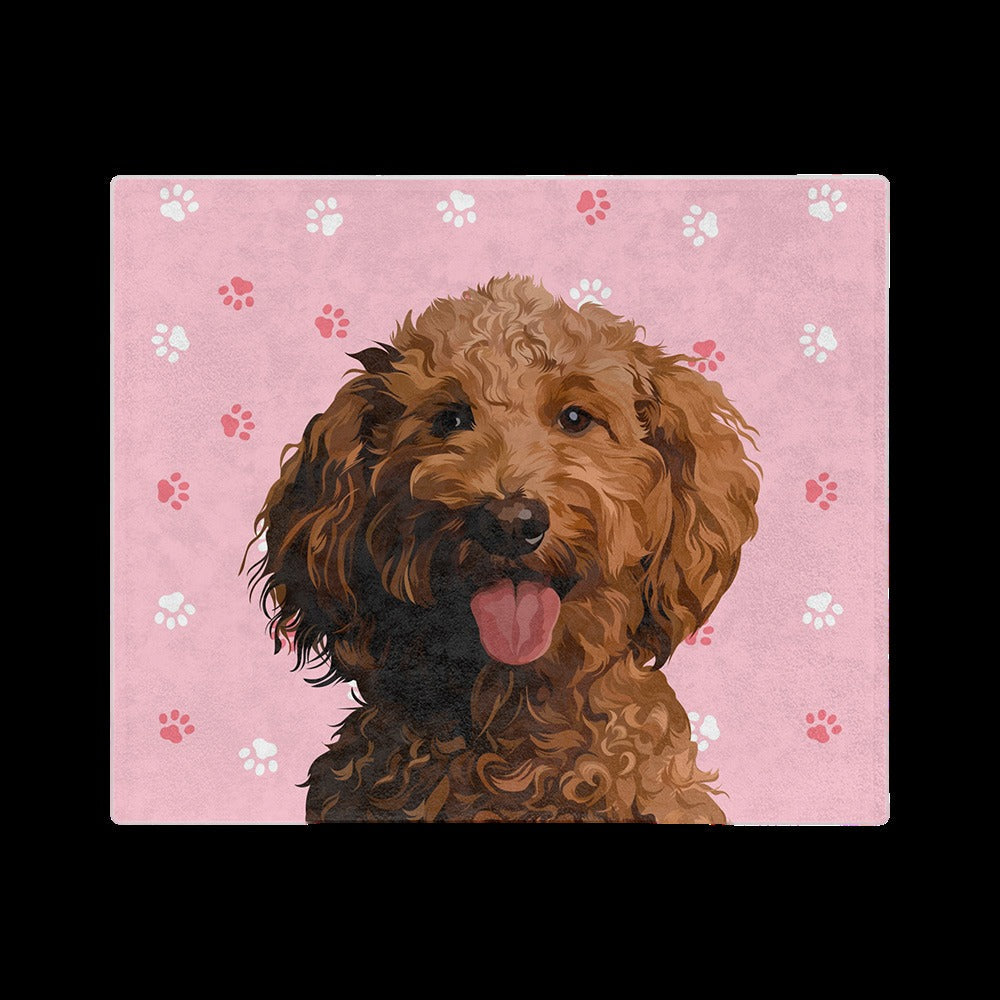 Custom Pet Art Blanket