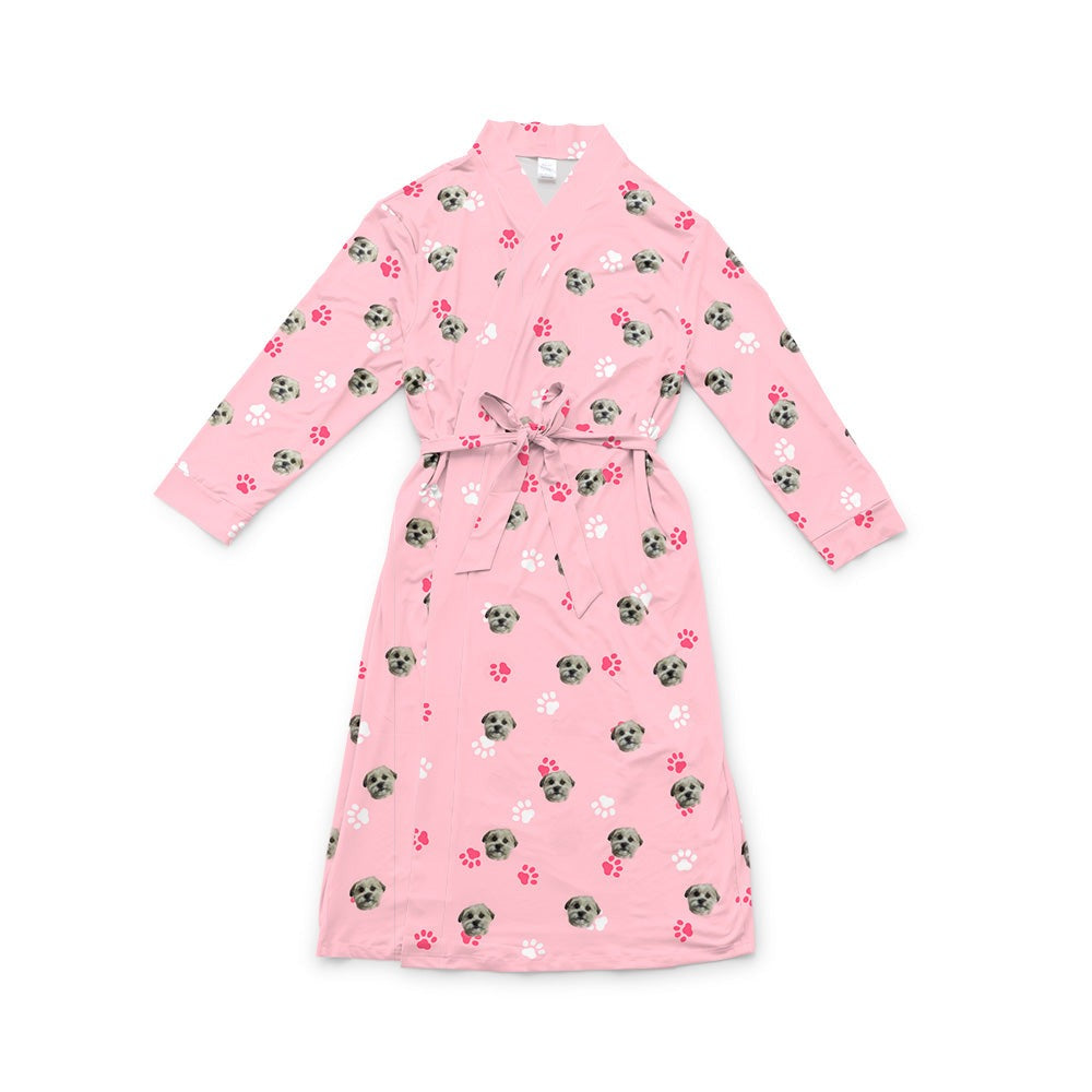 Adult Custom Pet Face Robes