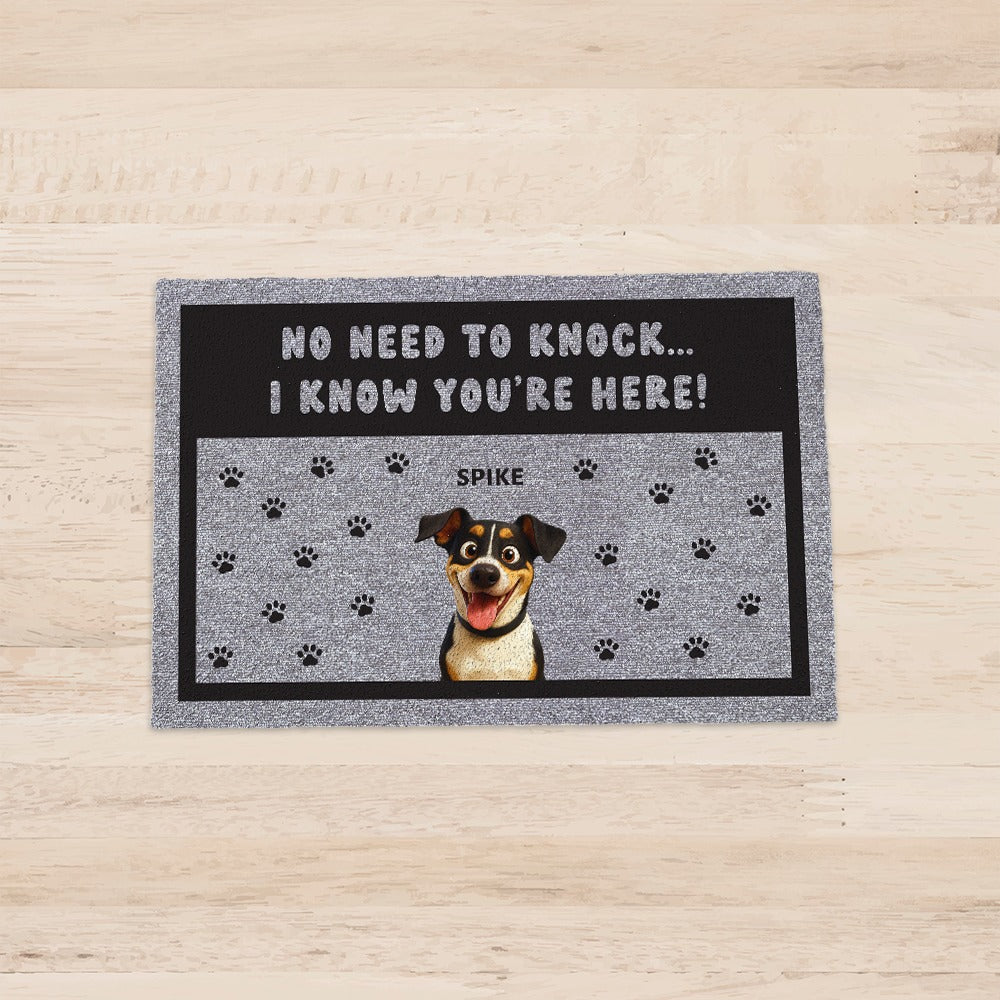 Custom Pet Face Doormat