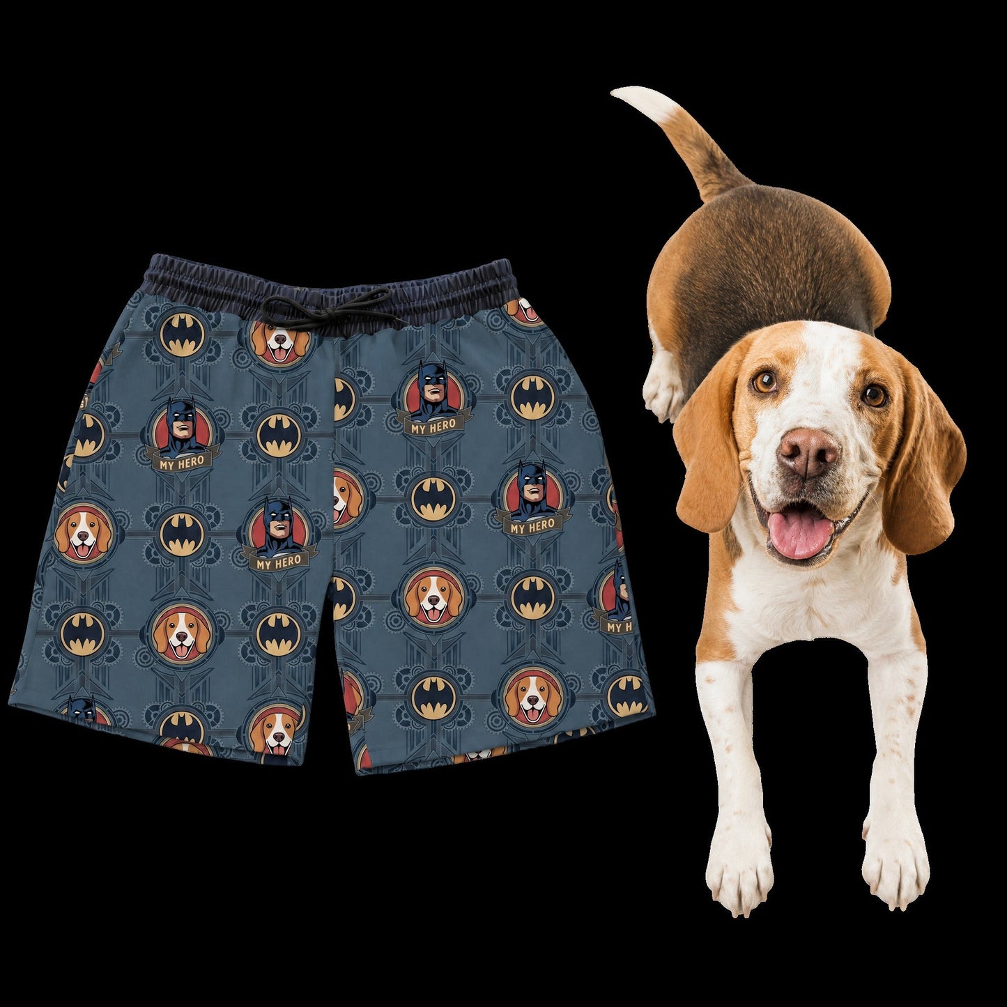 Batman Sweats with Your Pet’s Face