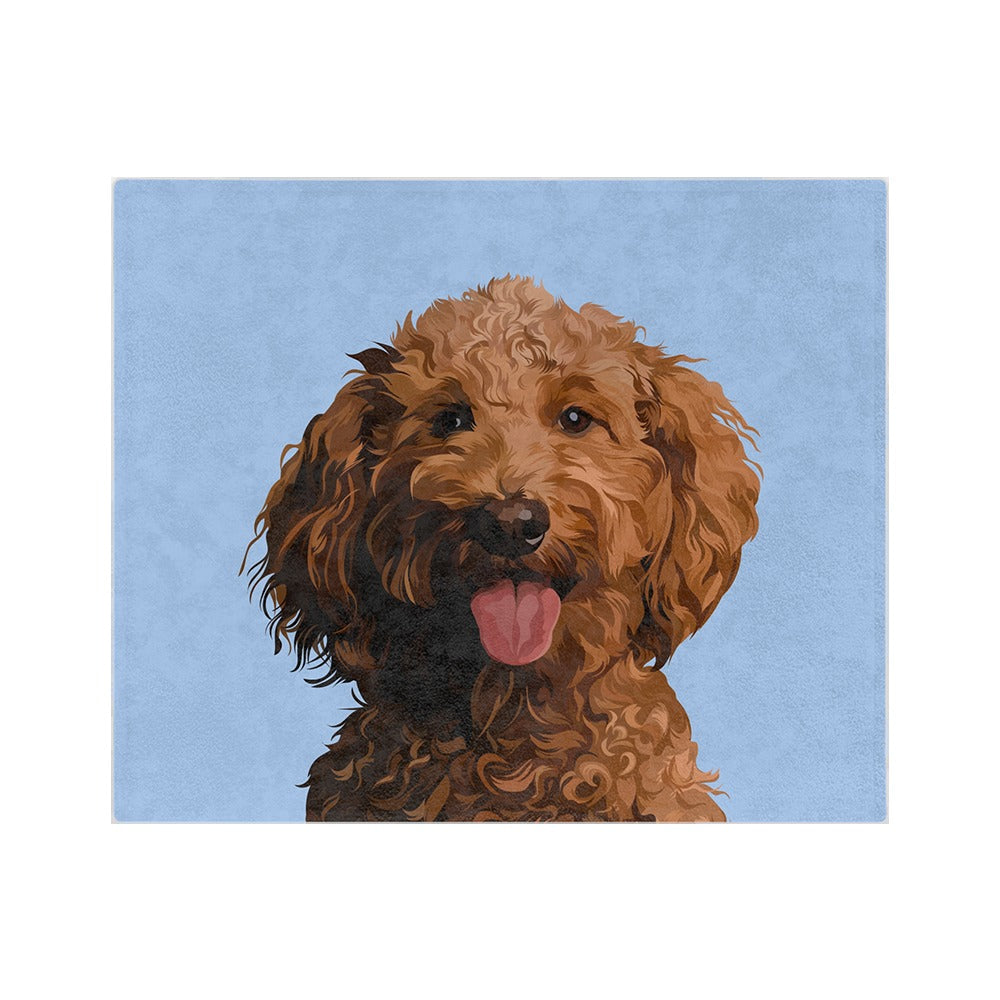 Custom Pet Art Blanket
