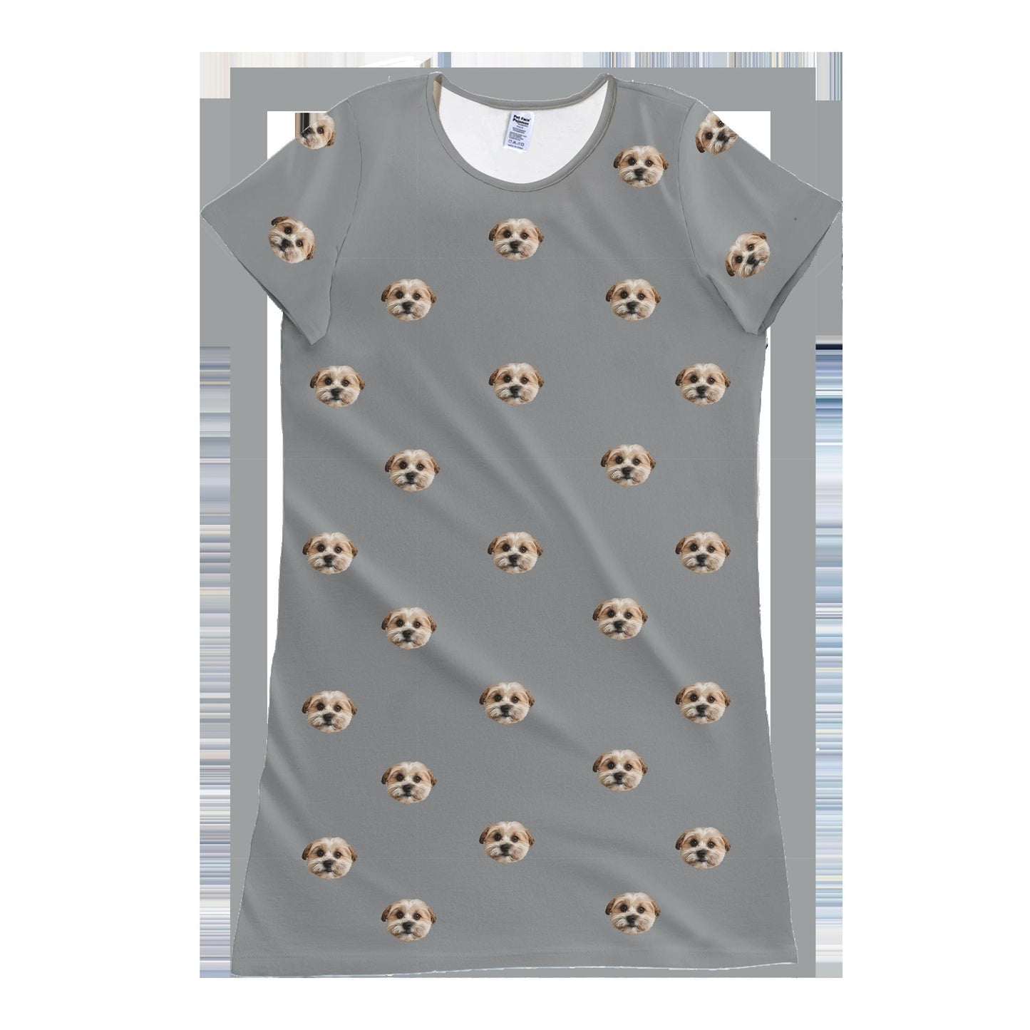 Adult Custom Pet Face Nightgowns