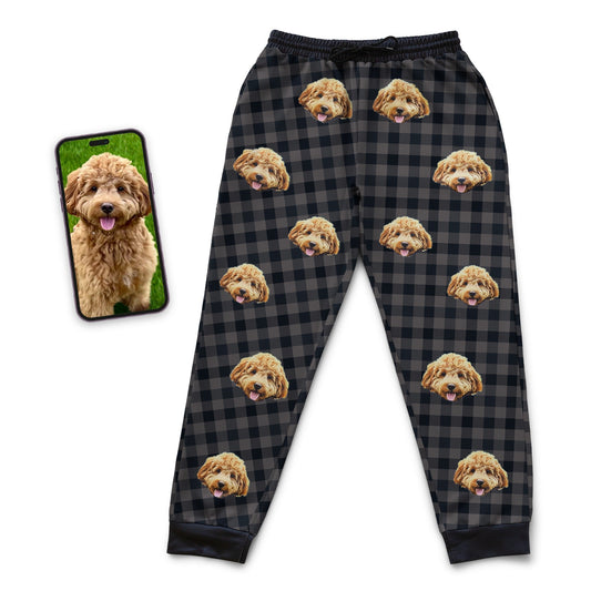 Men's Custom Pet Face Sweats