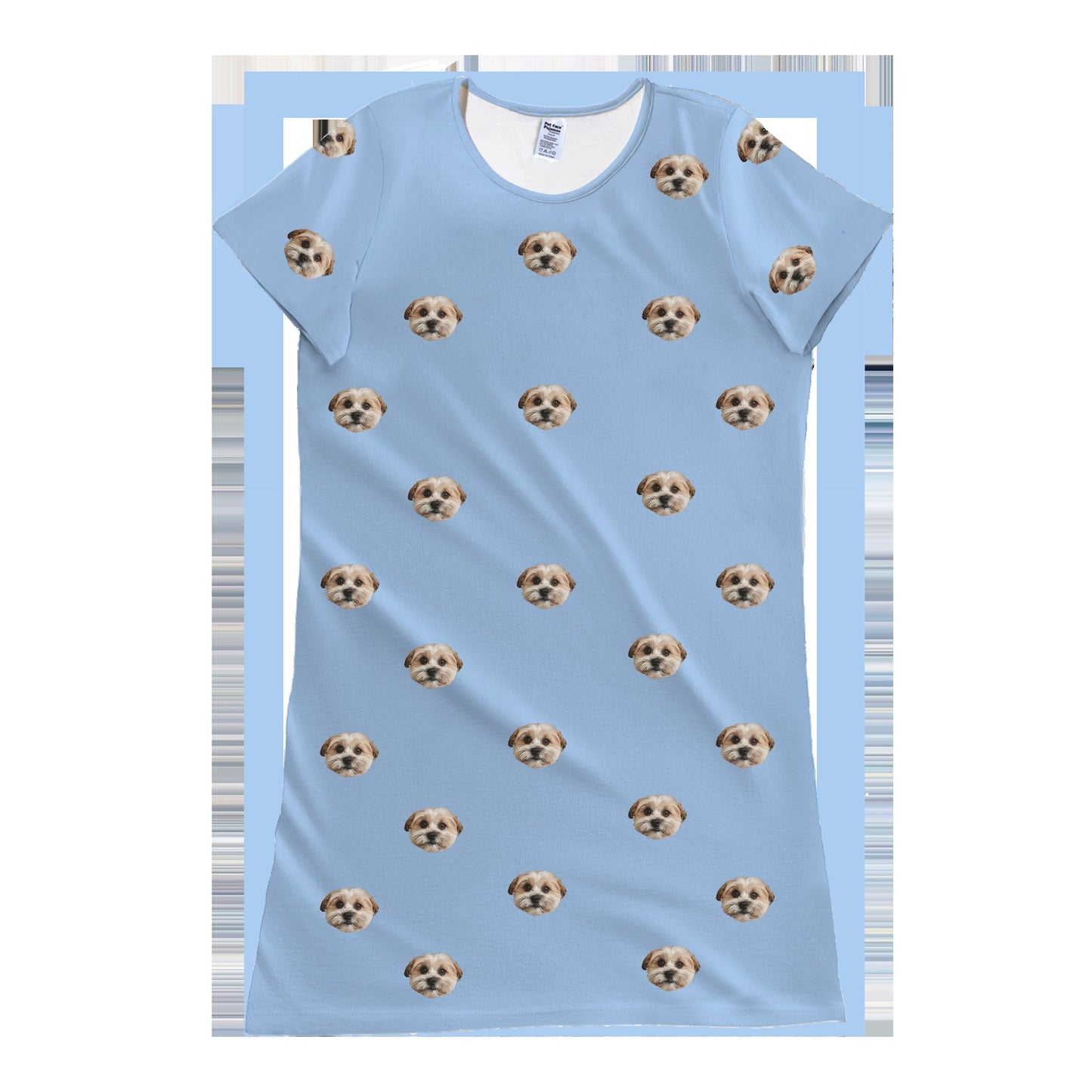 Kids Custom Pet Face Nightgowns