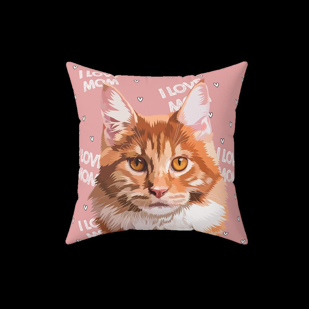Custom Pet Art Pillow