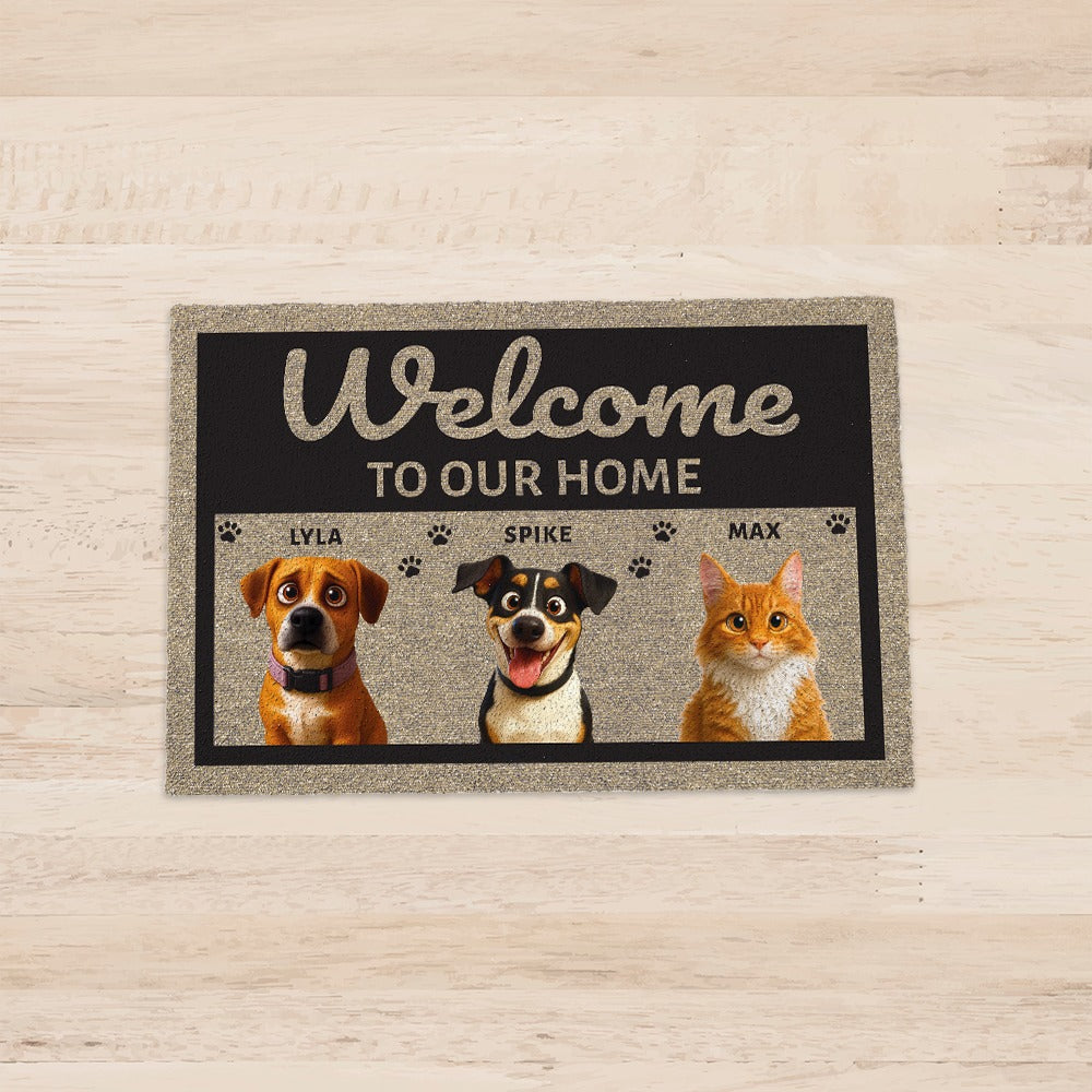 Custom Pet Face Doormat