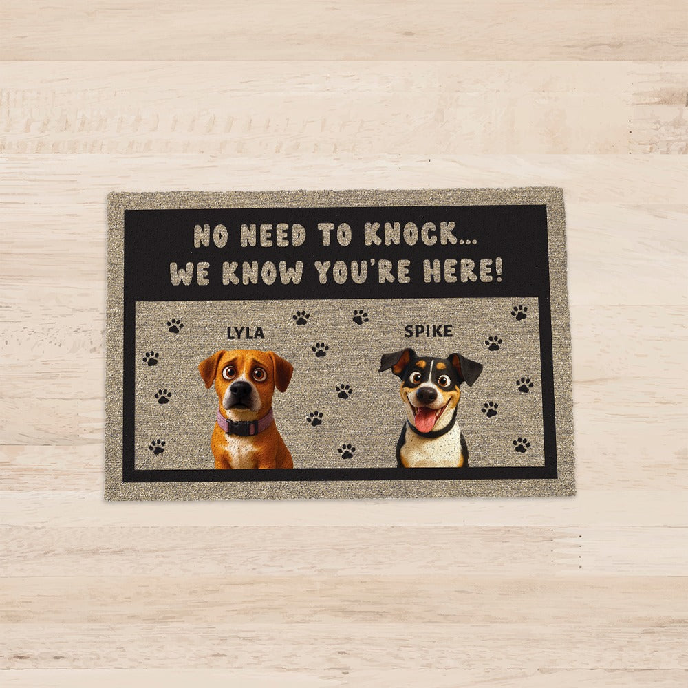 Custom Pet Face Doormat