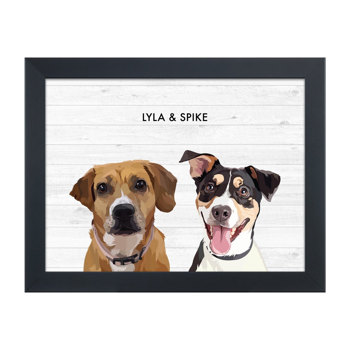 Custom Portrait for Two Pets