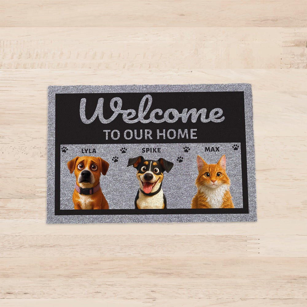 Custom Pet Face Doormat