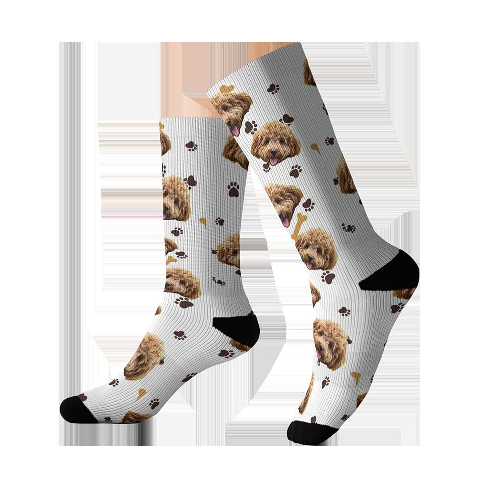 Customized Pet Socks - 1 Pet