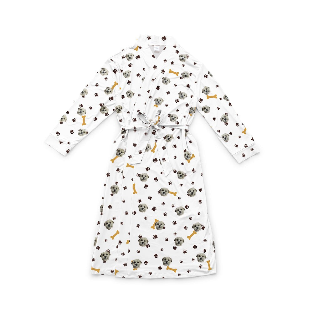 Adult Custom Pet Face Robes