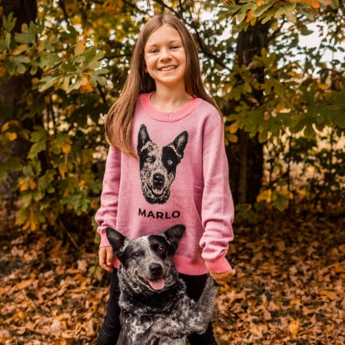 Custom Knit Pet Sweater