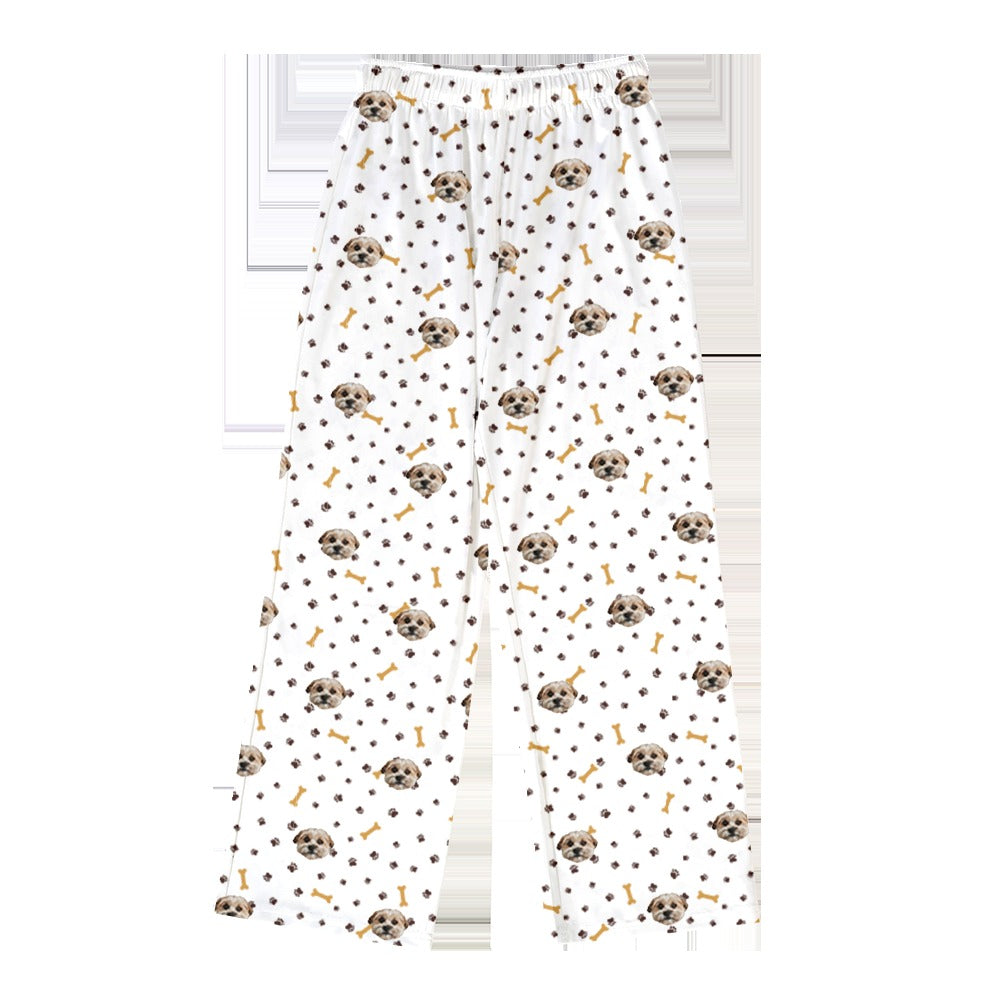 Adult Custom Pet Face Pajama Pants