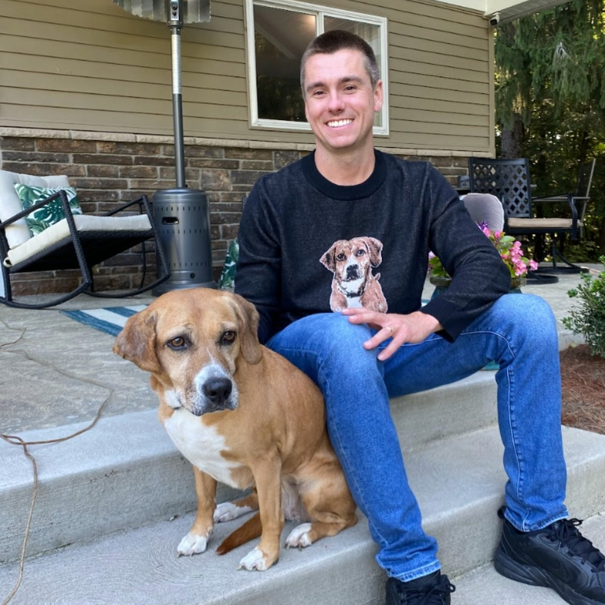 Custom Knit Pet Sweater