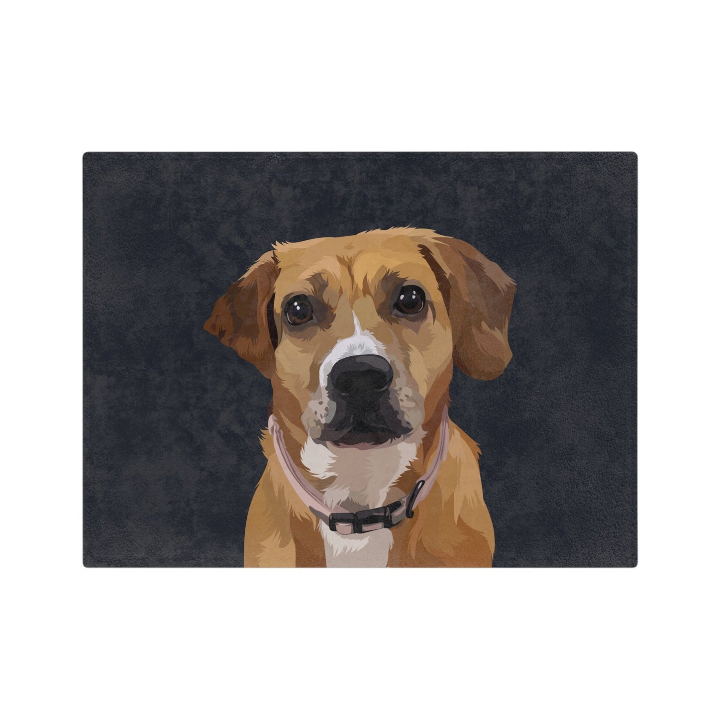 Customized Pet Art Blanket - 1 Pet