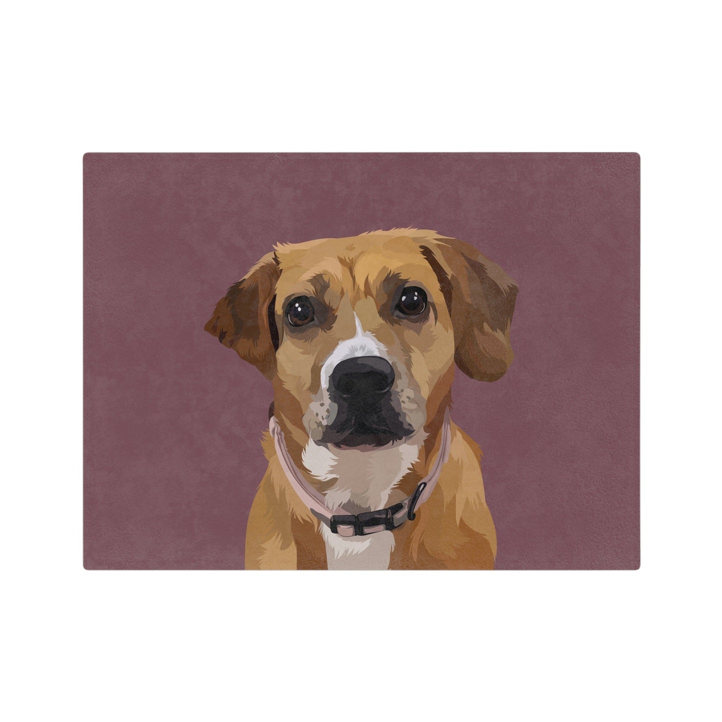 Customized Pet Art Blanket - 1 Pet