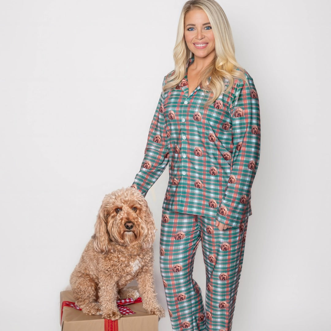 Adult Custom Pet Face Pajama Pants