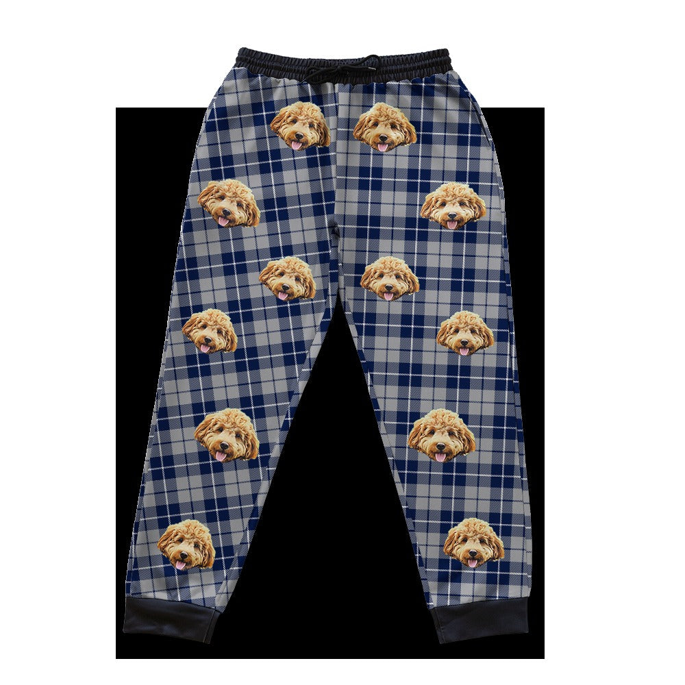 Men's Custom Pet Face Sweats