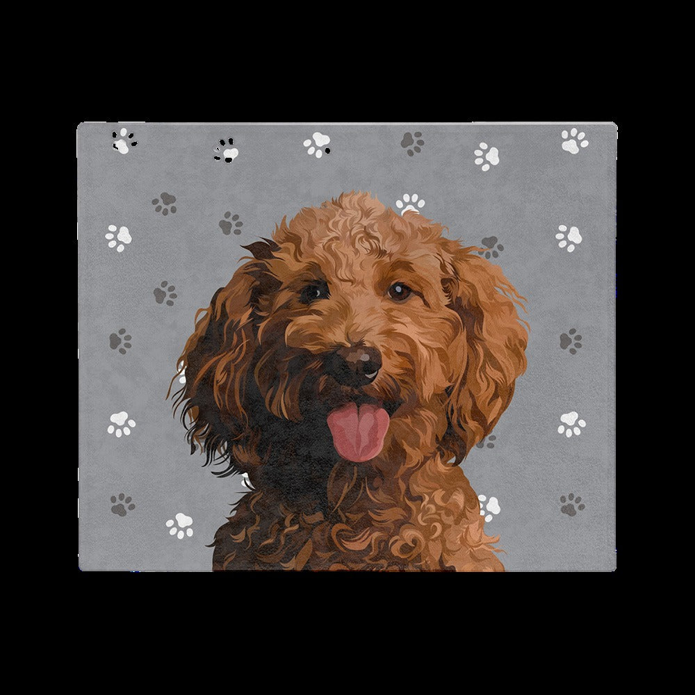 Custom Pet Art Blanket