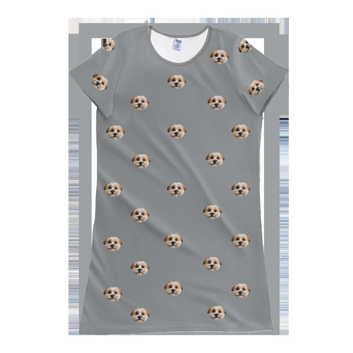 Kids Custom Pet Face Nightgowns