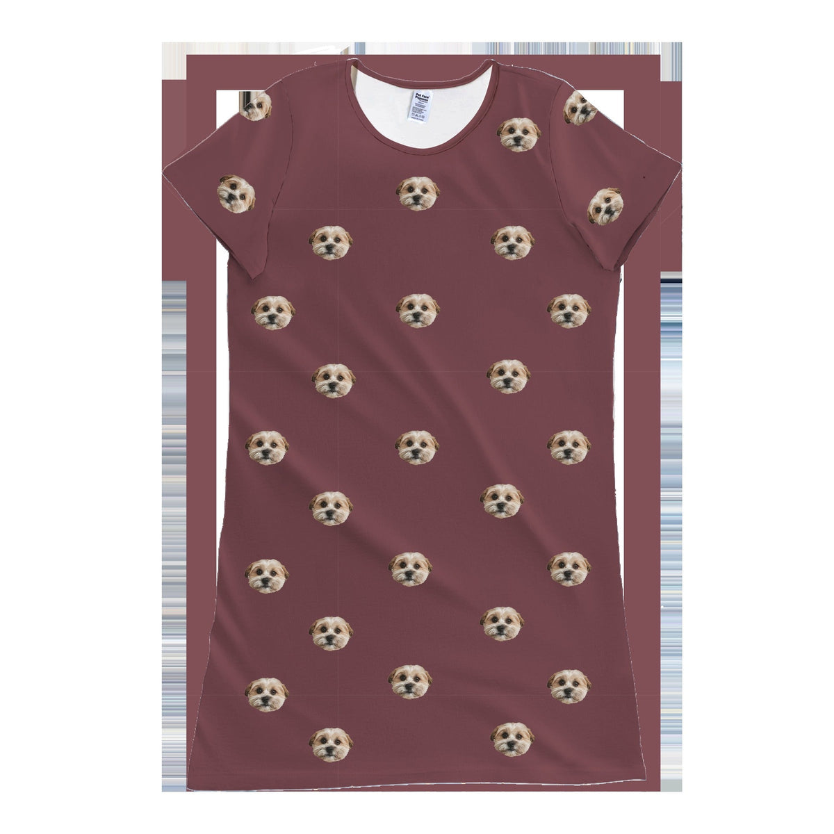 Adult Custom Pet Face Nightgowns